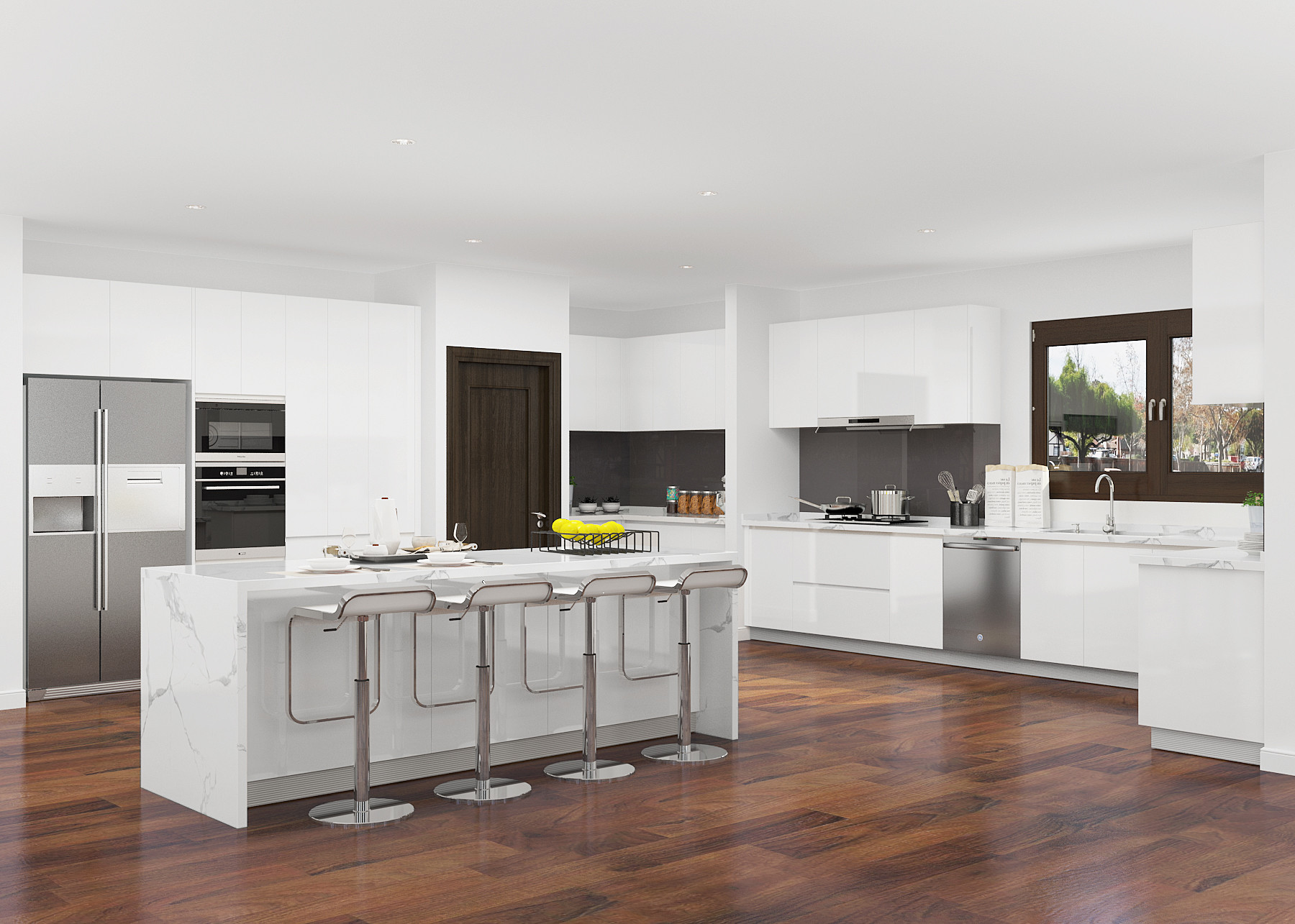 Latest company case about Merlburean Australia Project- Customized Home Cabinets