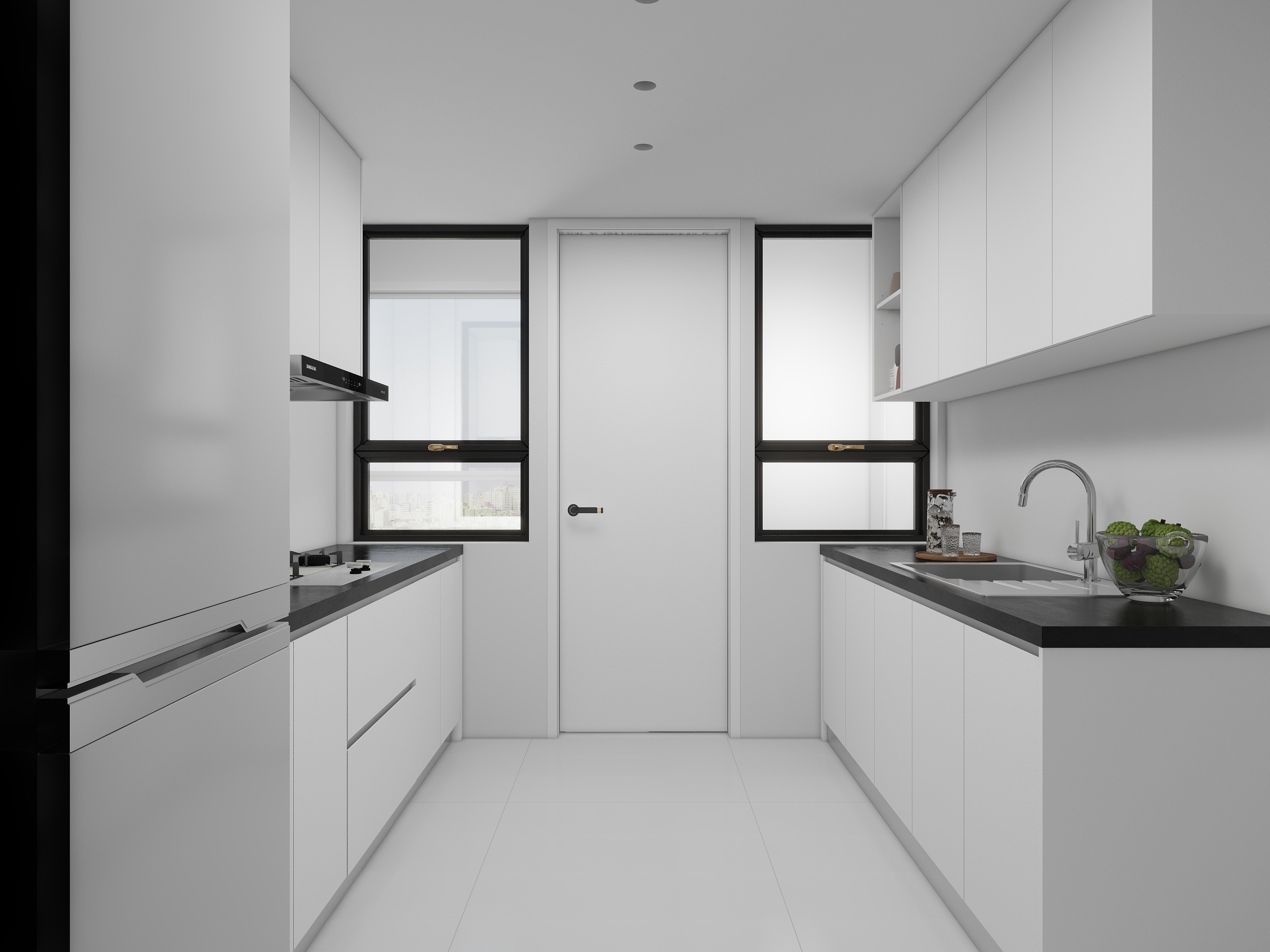 Laatste bedrijfscasus over Kenia Appartementen Project Geheel huis Custom Kasten