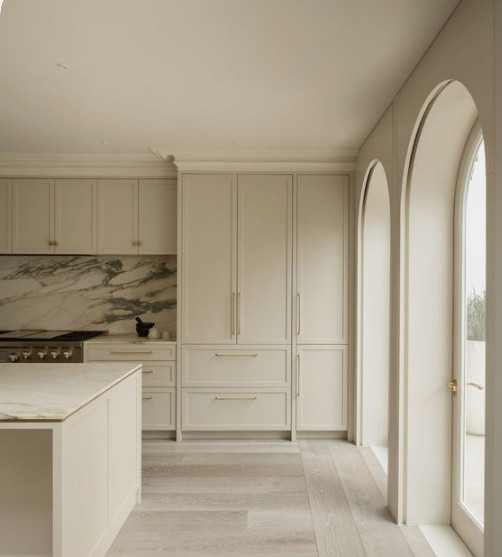 Latest company case about Elegant French Country Kitchen Concept In Soft Yellow And White