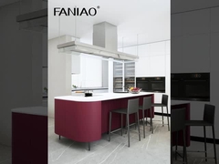 Profesjonalny szafki kuchni z melaminy luksusowe szafki kuchni zestaw nowoczesny design szafki kuchni