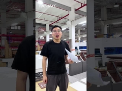 Nowoczesne szafki kuchenne z jednej ściany