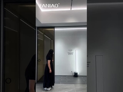 Bez ramy Niestandardowe Ukryte Drzwi Minimalistyczny Wnętrze z Masywnego Drewna Ukryte Drzwi