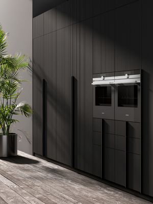 L Shaped Lacquer Kitchen Cabinet Tailored Custom Modern Kitchen Cabinets