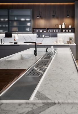 L Shaped Lacquer Kitchen Cabinet Tailored Custom Modern Kitchen Cabinets
