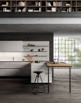 Melamine Customized Kitchen Cabinet Modern Kitchen Cabinet Stainless Steel Sink