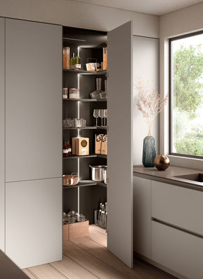 Tailored Modern Kitchen Cabinet White Lacquer Kitchen Set And TV Cabinet Customized