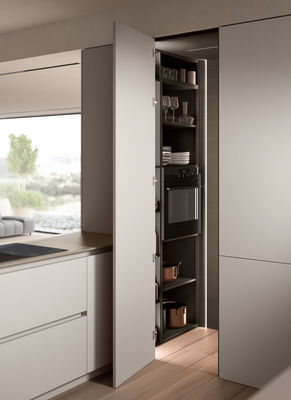 Tailored Modern Kitchen Cabinet White Lacquer Kitchen Set And TV Cabinet Customized