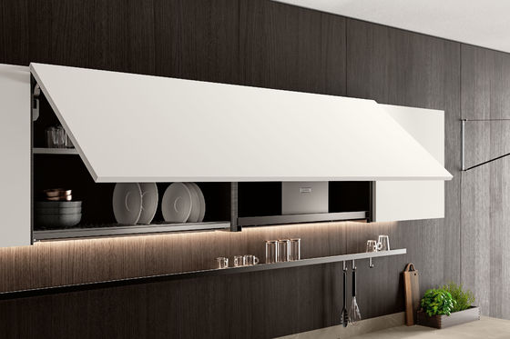 Customized White Lacquer Kitchen Cabinets Modern Kitchen System L Shaped