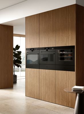Wood Classic White Kitchen Cabinets Customized Kitchen Furniture With Dinning Table