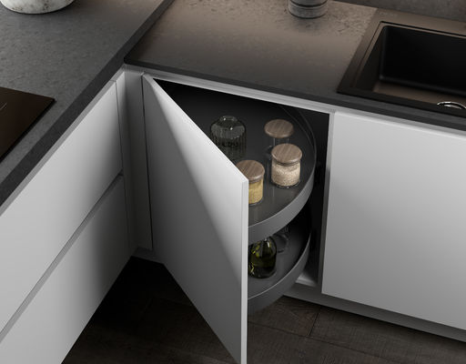Custom EB Board Kitchen Cabinet Modern Kitchen Set With Dining Table Spice Rack