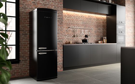 Industrial Style Modern Minimalist Kitchen Cabinets Design Customized Black Kitchen System