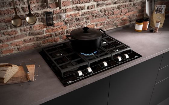 Industrial Style Modern Minimalist Kitchen Cabinets Design Customized Black Kitchen System