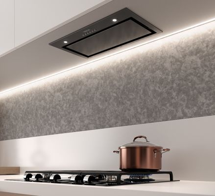 White Rustic Wood Kitchen Cabinets Customized Wood Grain Kitchen System