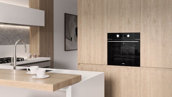 White Rustic Wood Kitchen Cabinets Customized Wood Grain Kitchen System