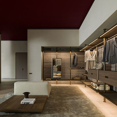 Classic French Design Customized Wardrobe Closet With Optimized Storage Solutions