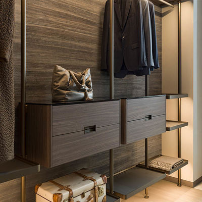 Classic French Design Customized Wardrobe Closet With Optimized Storage Solutions