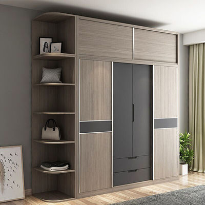 Moon White 1.8m Wardrobe Top Cabinet Corner Cabinet