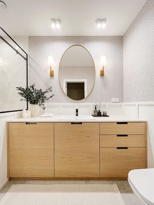 Modern Style Classic Bathroom Cabinet Tailored Whole Home Design Customized