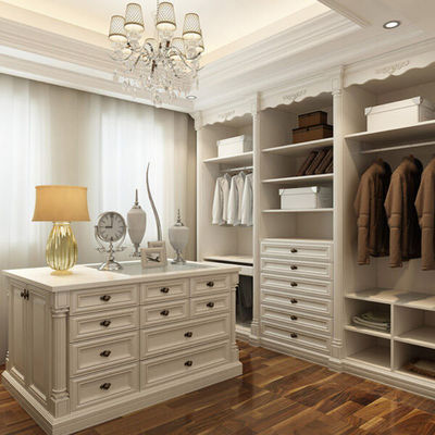 luxury design wooden modern bedroom wardrobe