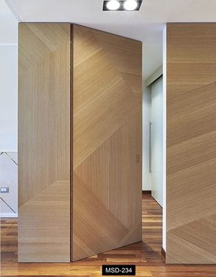 Frameless Custom Hidden Door Minimalist Solid Wood Interior Hidden Door Design
