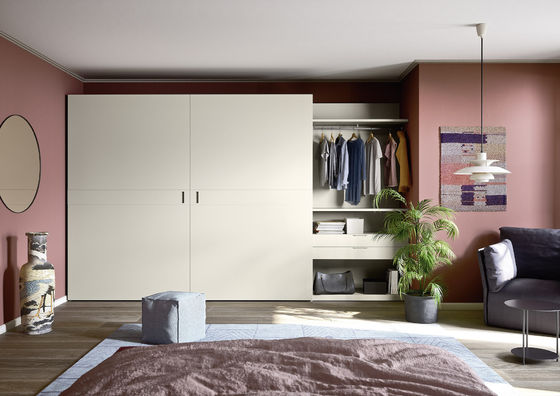 Custom Modern White Wardrobe Bespoke EB Closet Customized Color and Size