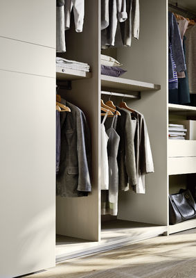 Custom Modern White Wardrobe Bespoke EB Closet Customized Color and Size