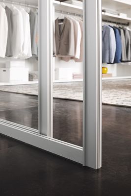 Mint Green Customized Wardrobe Closet Bespoke EB Walk In Wardrobe Closet