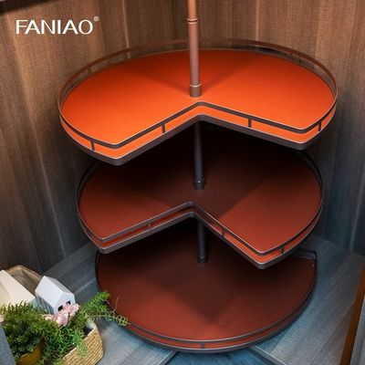 Solid Wood Customized Wardrobe Closet Modern Walk In Closet with Dress Mirror
