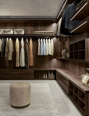 Modern Custom Walk In Wardrobe Design Customized For Bedroom