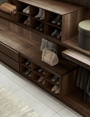 Modern Custom Walk In Wardrobe Design Customized For Bedroom