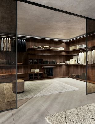 Modern Custom Walk In Wardrobe Design Customized For Bedroom