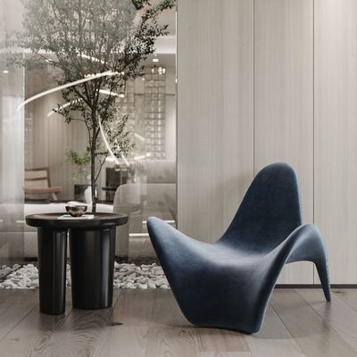 Modern Wood Grain Whole House Design Light Grey Home Furniture Design