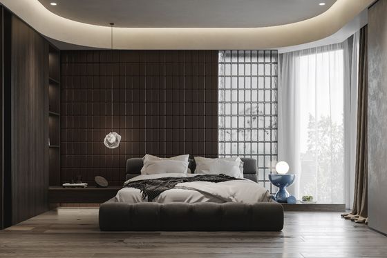 Modern Wood Grain Whole House Design Light Grey Home Furniture Design