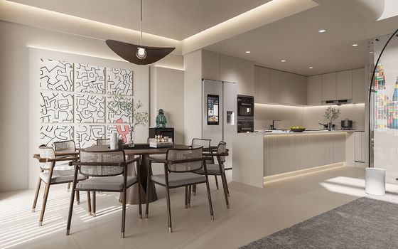 Customized Full House Design Modern Home Furniture Kitchen Cabinet Living Room Design