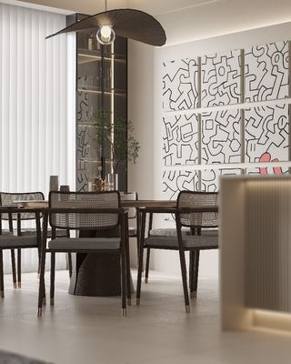 Customized Full House Design Modern Home Furniture Kitchen Cabinet Living Room Design