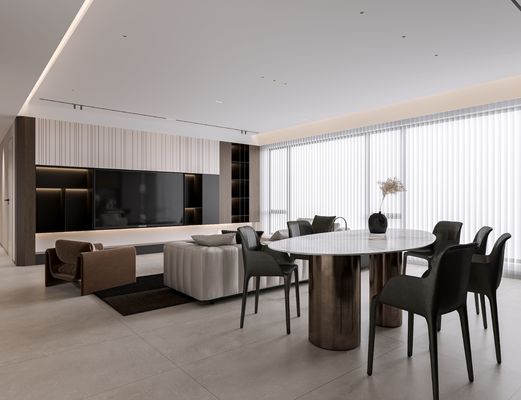 Grey And Black Whole House Design Wood Grain Modern Home Design Customized