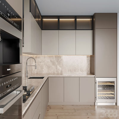 Luxury Modern Design Custom kitchen Cabinet With Accessories
