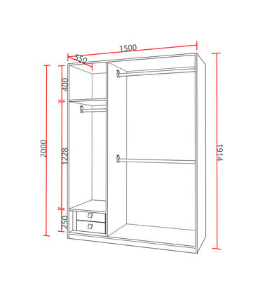 Modern Bedroom Wardrobe Closet Custom Minimalist Bedroom Closet Bedroom Furniture Cabinet