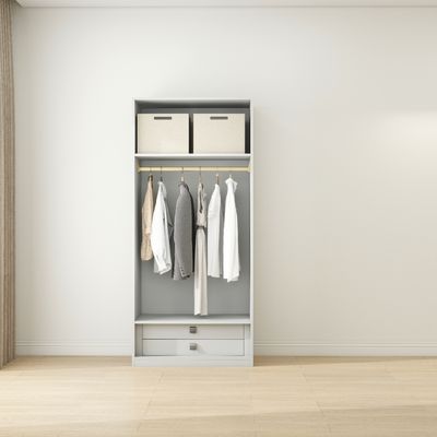 Bedroom Furniture Wardrobe Customized Wardrobe With Drawers
