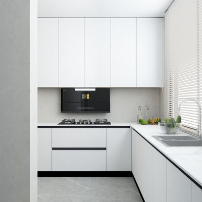 Professional Melamine Luxury Kitchen Cabinet Set Modern Kitchen Cabinet Design