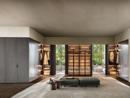 Functional Design Custom Wooden Closets Multi-Purpose Bedroom Wardrobe