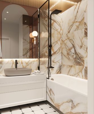Luxury Hotel Slate Counter Top With Sink Vanity Modern Style Bathroom Cabinets