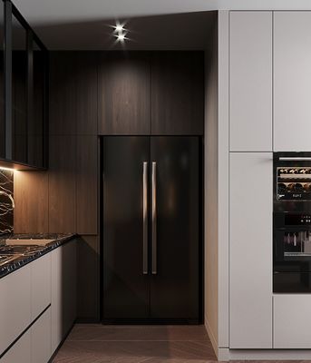 Tailor-Made Kitchen Cabinets Durable Cupboards Kitchen Storage