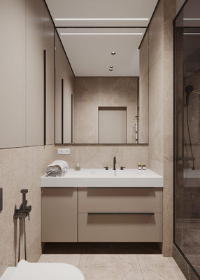 Waterproof Floating Bathroom Vanities Washbasin Cabinets
