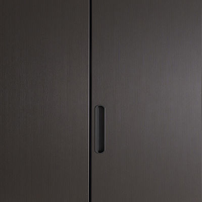 Latest Modern Open Door Wardrobe Modern Solid Wood Closets Modular Walk In Bedroom Wardrobe