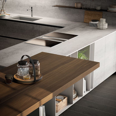 Factory Supply Kitchen Cabinets L-Shaped Kitchen Cabinet Simple Styles Kitchen Cabinet Set