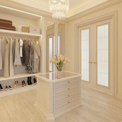 Bedroom Modern Closet Wooden Wardrobe Combination Closets For Clothes