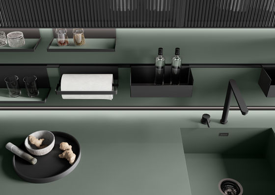 Custom Design Home Kitchen Cabinet Modular Modern Kitchen Furniture With Kitchen Sink