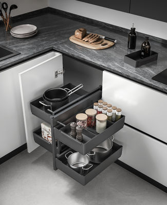 Minimalist Style Kitchen Cabinet For Storing Operating Cooking Utensils Customized KitchenFuniture