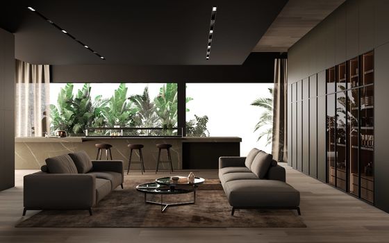Professional Custom Design Kitchen Cabinet Luxury Modern Multi-Functional Kitchen Home Kitchen Room Furniture